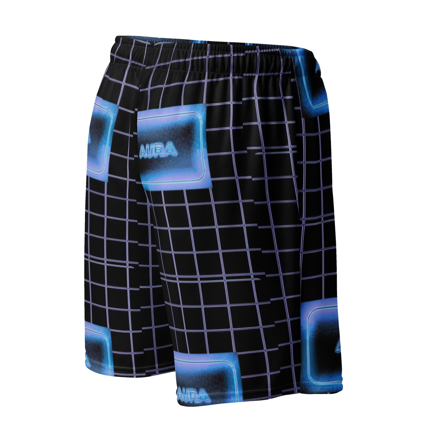 AURA The collection Retro Unisex mesh shorts